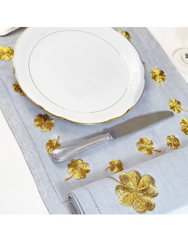 Set de Table Trèfles d'Or - Perle suggérées chez