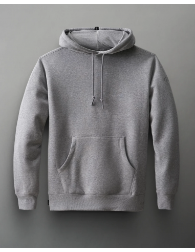 Sweat à capuche Comfort Fleece Teams - Gris la colonne vertébrale