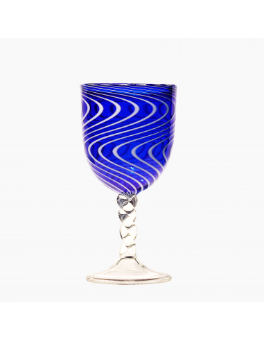 Verre à Vin Bleu pas cher 