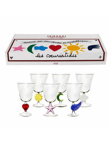 Coffret 6 Verres à Vin - Large vente chaude votre 