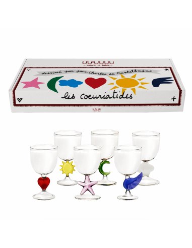 Coffret 6 Verres à Vin - Small Fin de série