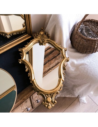 Miroir en bois doré Le MVP de beaucoup