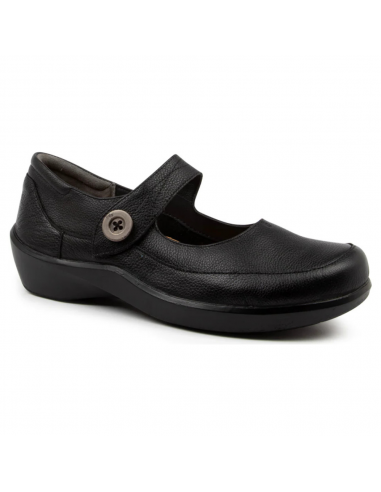 Ziera Gloria Black Leather Mary Jane (Women's) Comparez et commandez 