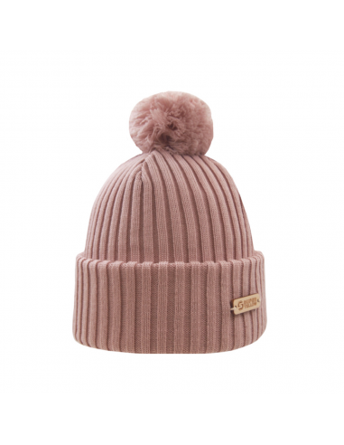 Superyellow Kide Light Pink Merino Wool Beanie (Unisex) l'achat 