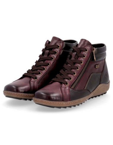 Remonte Liv 58 Vino/Havanna Leather Boot (Women's) le concept de la Pate a emporter 