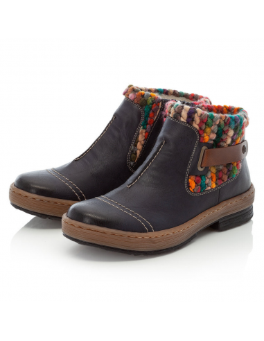 Rieker Z6784 Felicitas Ocean Multi Bootie (Women's) offre 