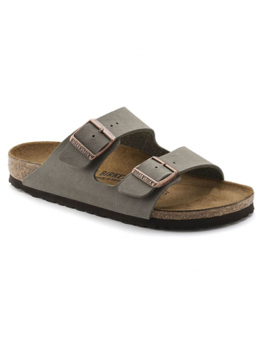 Birkenstock Arizona Birkibuc Stone Sandal (Unisex) le concept de la Pate a emporter 