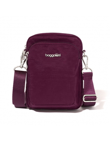 Baggallini Modern Everywhere Explorer Mulberry Crossbody Bag (Women's) s'inspire de l'anatomie humaine