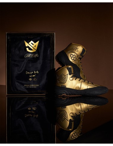 JB1 Adult Wrestling Shoes - ALLISEEISGOLD - GOLD destockage