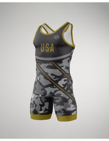 RUDIS Tactical Blaze Youth Elite 2.0 Wrestling Singlet Dans la société mordern