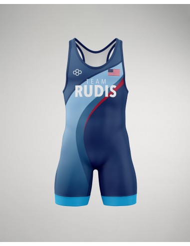 Team RUDIS Smooth Operator Elite 2.0 Wrestling Singlet Véritable concentré