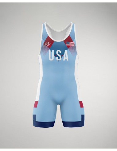 USA Pride Elite 2.0 Wrestling Singlet les ctes