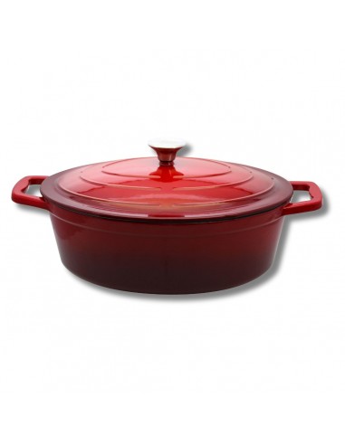 Cocotte en fonte émaillée 33 cm rouge cerise 5 L Elo Comment ça marche