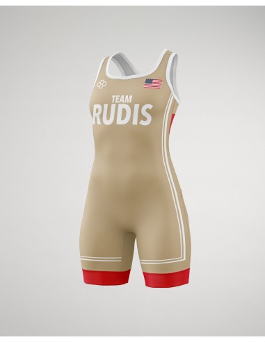 RUDIS Connect Girl's Elite Wrestling Singlet pas chere