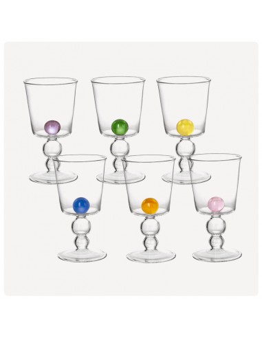 6 Verres 3 Boules livraison et retour toujours gratuits