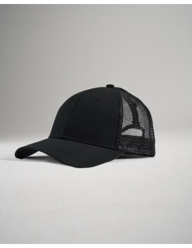 RUDIS Embroidered Wrestling Trucker Hat - black/black des créatures d'habitude