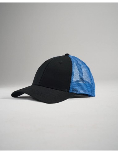 RUDIS Embroidered Wrestling Trucker Hat - Black/Blue Dans la société mordern